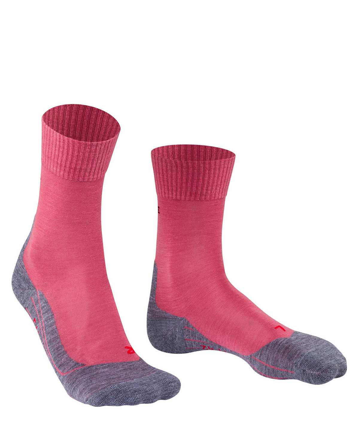 Sports Socks Falke TK5 Wander Trekking Socks Damskie Czerwone | UOCDEA-129