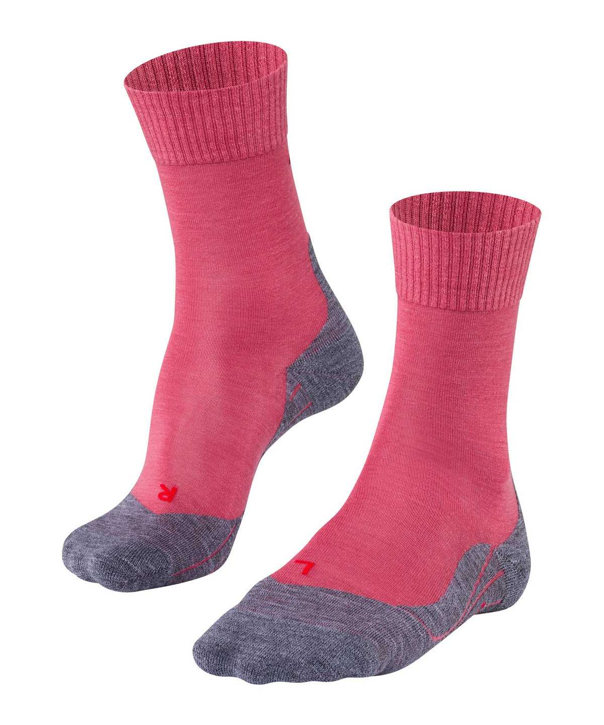 Sports Socks Falke TK5 Wander Trekking Socks Damskie Czerwone | UOCDEA-129