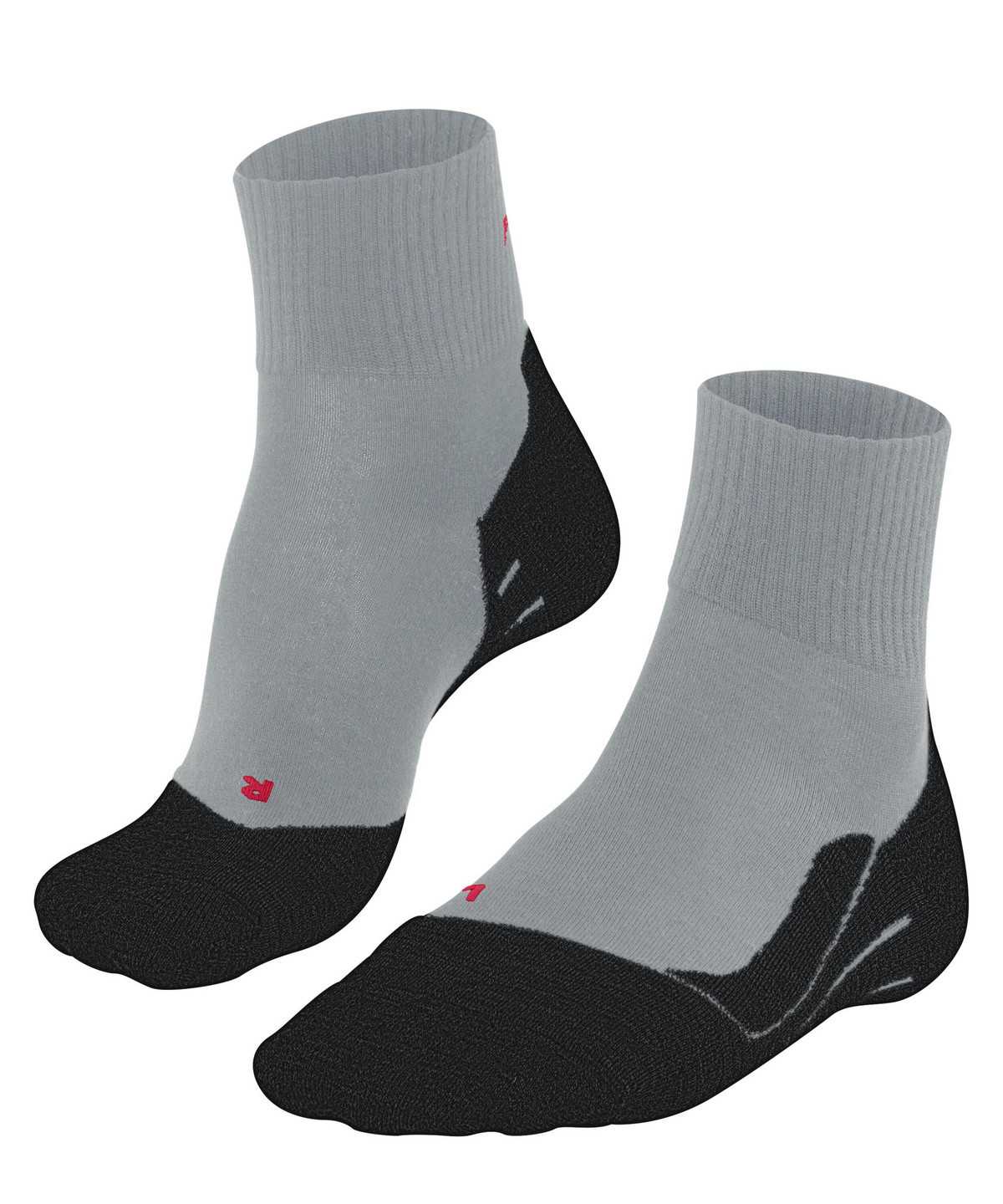 Sports Socks Falke TK5 Wander Wool Short Trekking Short sock Damskie Szare | QVNGUA-973