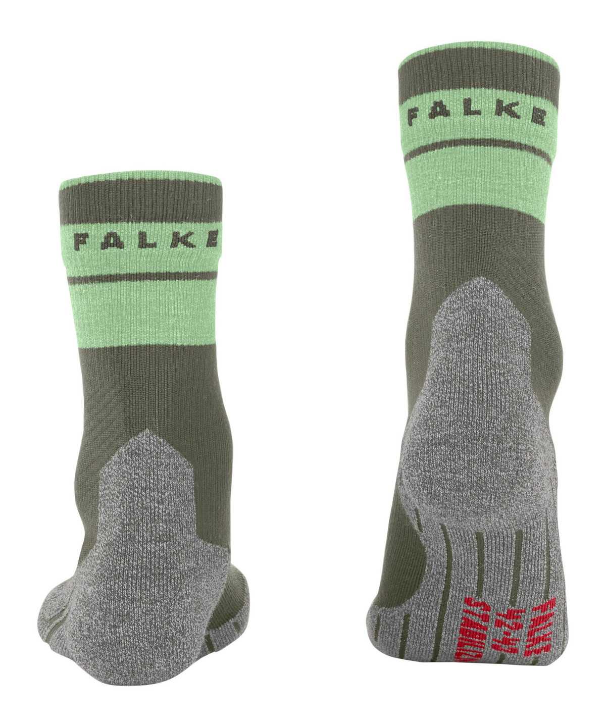 Sports Socks Falke TK Stabilizing Trekking Socks Damskie Zielone | FCAKSV-147