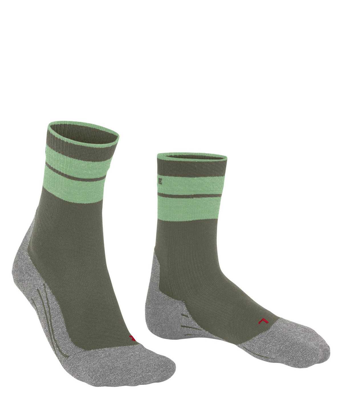 Sports Socks Falke TK Stabilizing Trekking Socks Damskie Zielone | FCAKSV-147