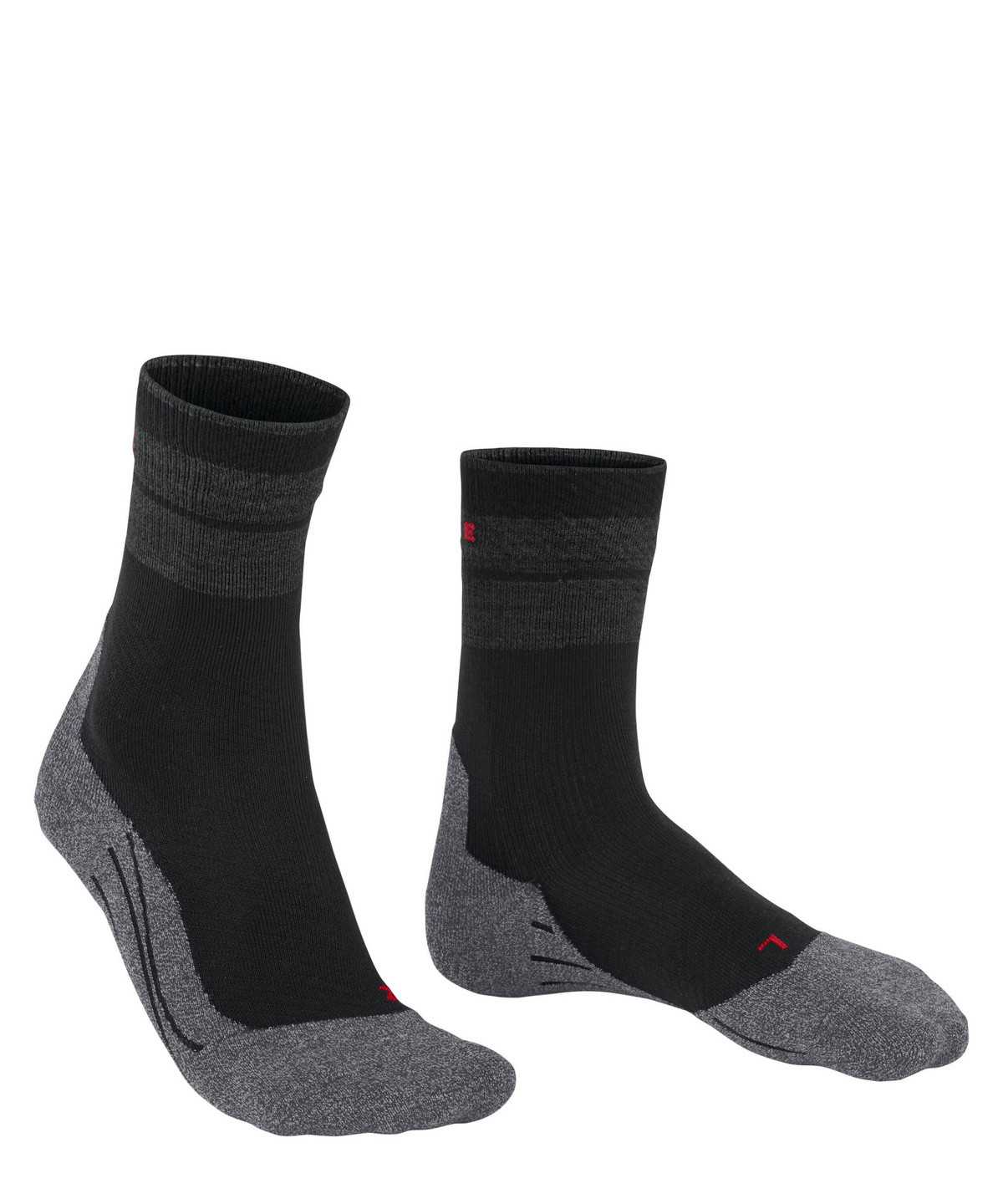 Sports Socks Falke TK Stabilizing Trekking Socks Damskie Czarne | MROZDE-985