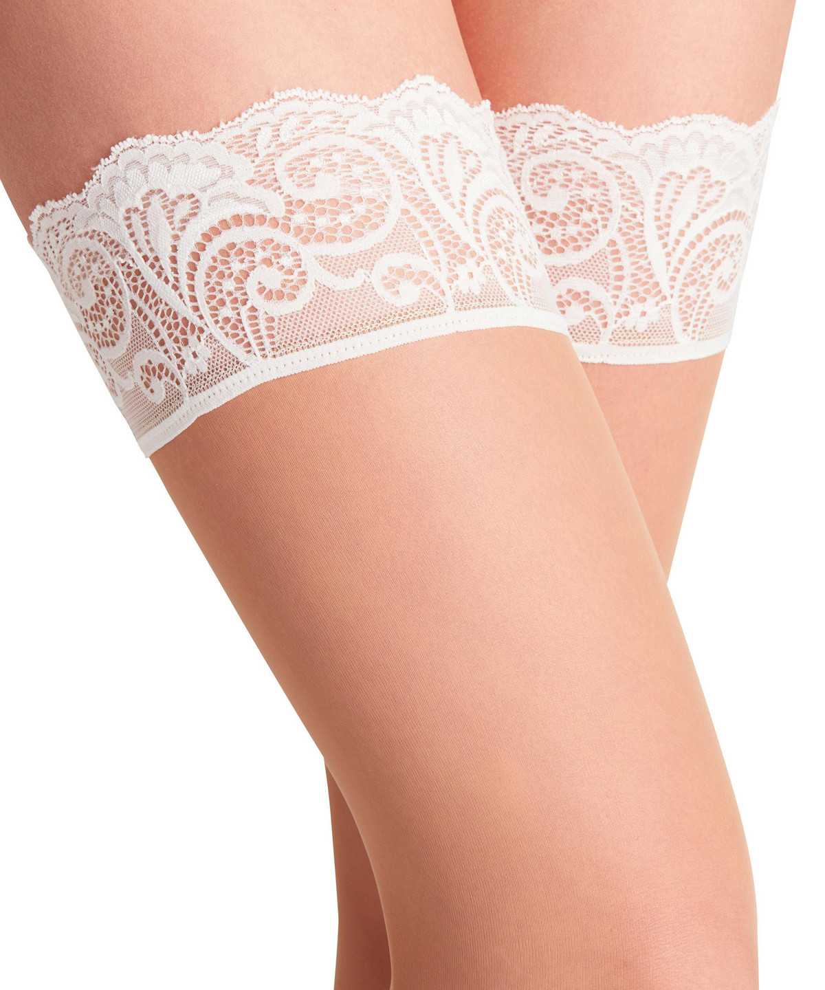 Thigh Highs Falke Matt Deluxe 20 DEN Stay-ups Damskie Brązowe | ZCSBRI-063