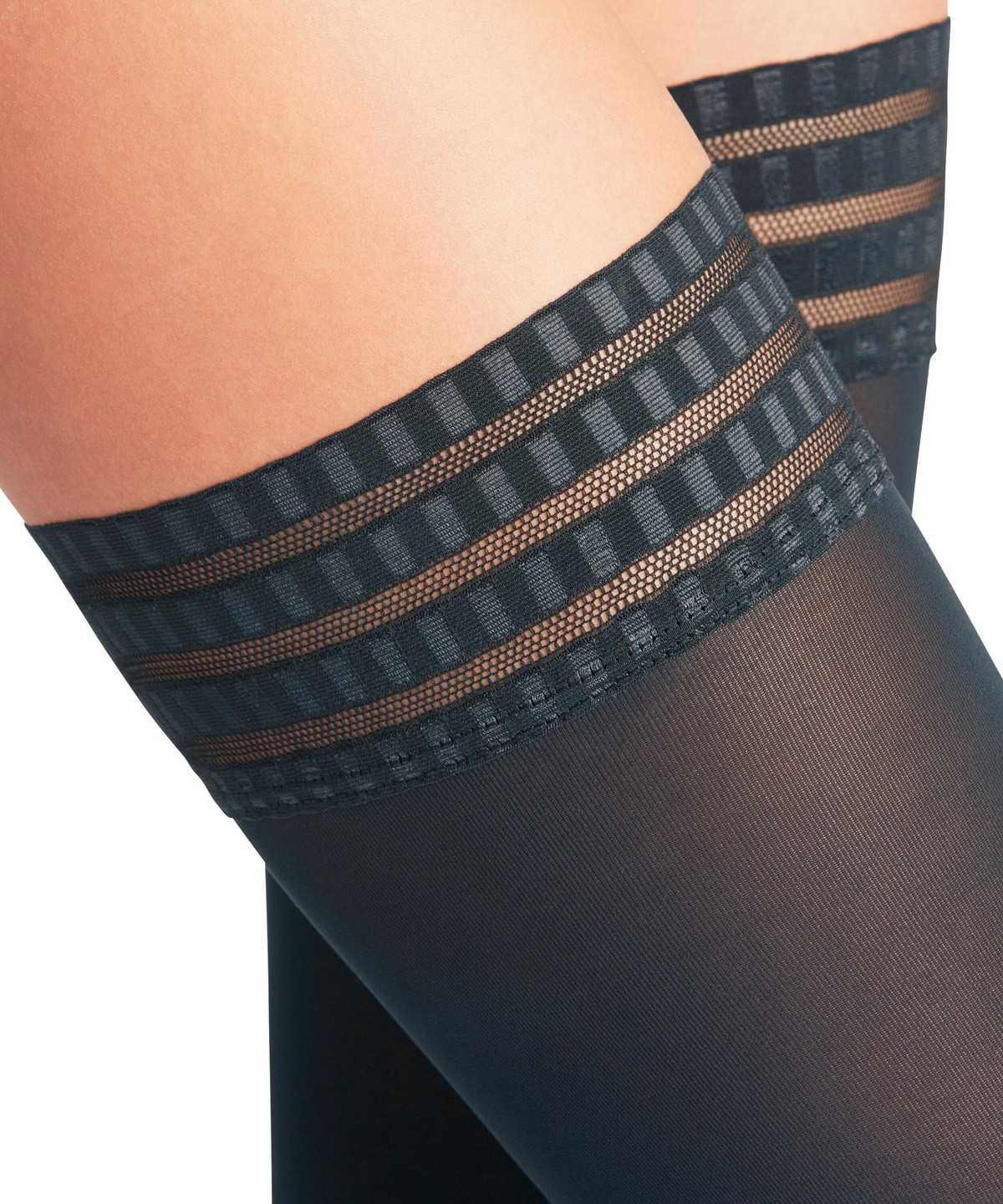 Thigh Highs Falke Pure Matt 50 DEN Stay-ups Damskie Szare | XUOZIP-243