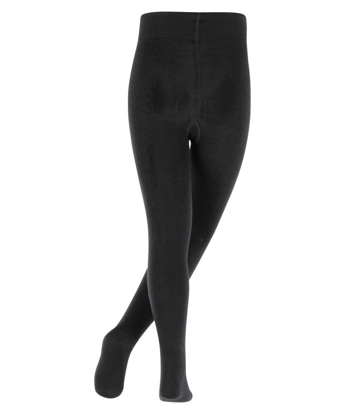 Tights Falke Comfort Wool Tights Dziecięce Czarne | HZTVFA-371