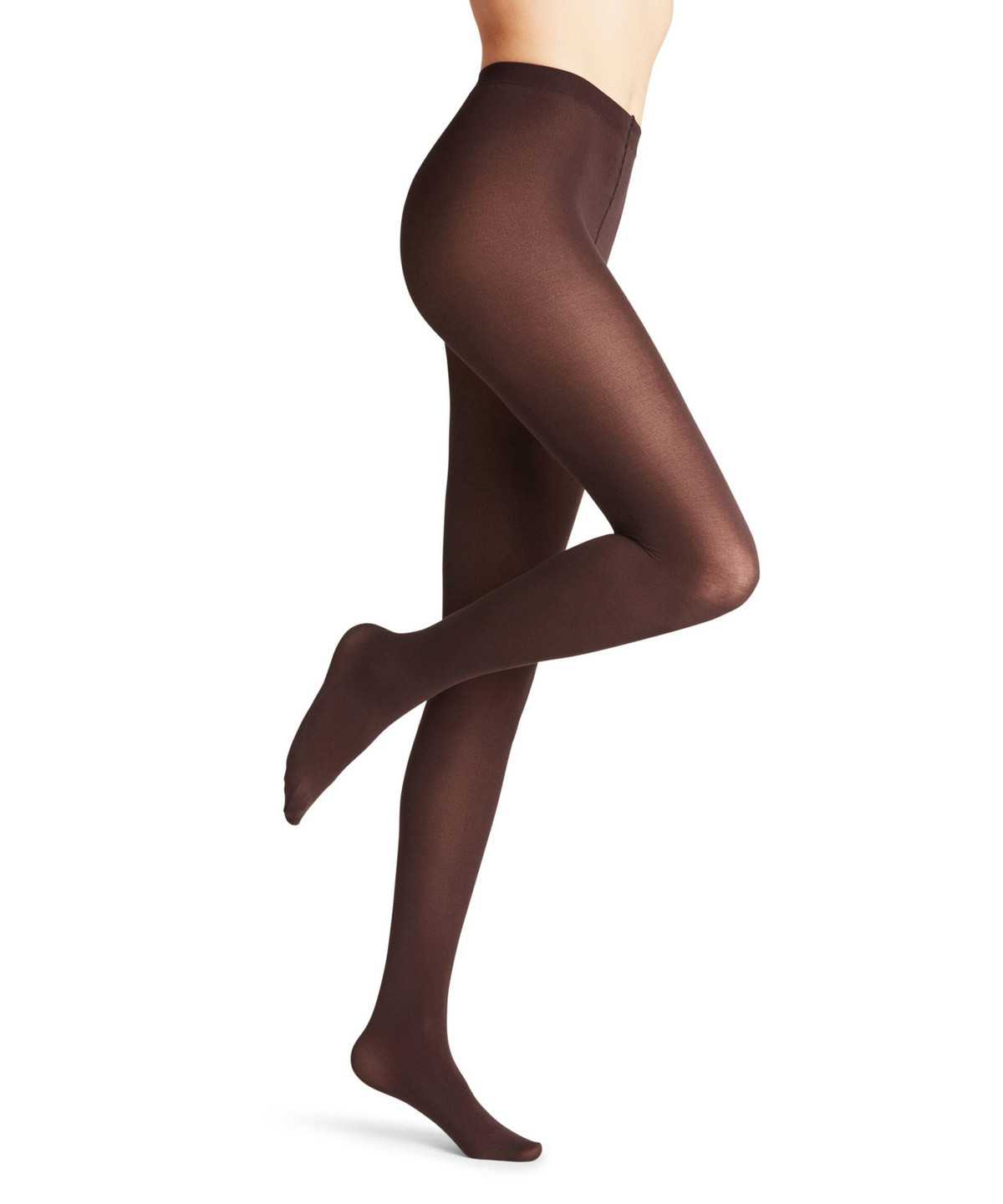 Tights Falke Cotton Touch Tights Damskie Brązowe | FXQHTW-295