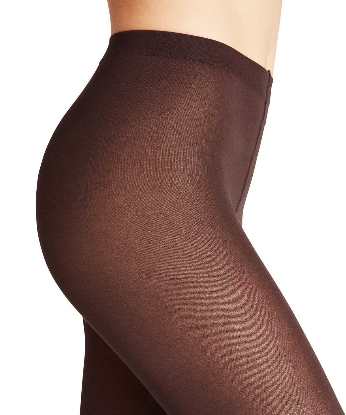 Tights Falke Cotton Touch Tights Damskie Brązowe | FXQHTW-295