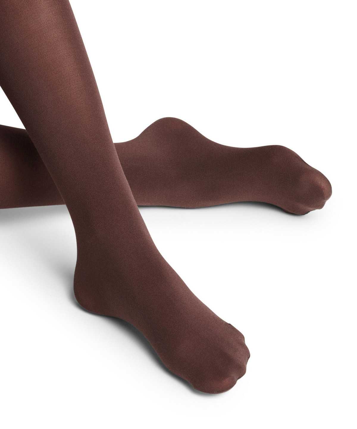 Tights Falke Cotton Touch Tights Damskie Brązowe | FXQHTW-295