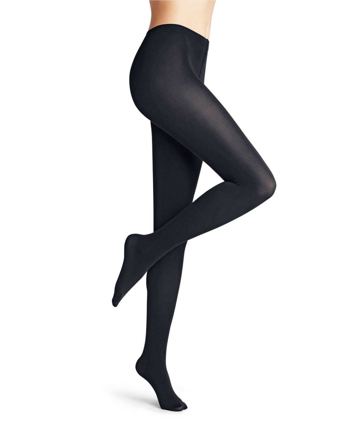 Tights Falke Cotton Touch Tights Damskie Niebieskie | ZNOVSK-607