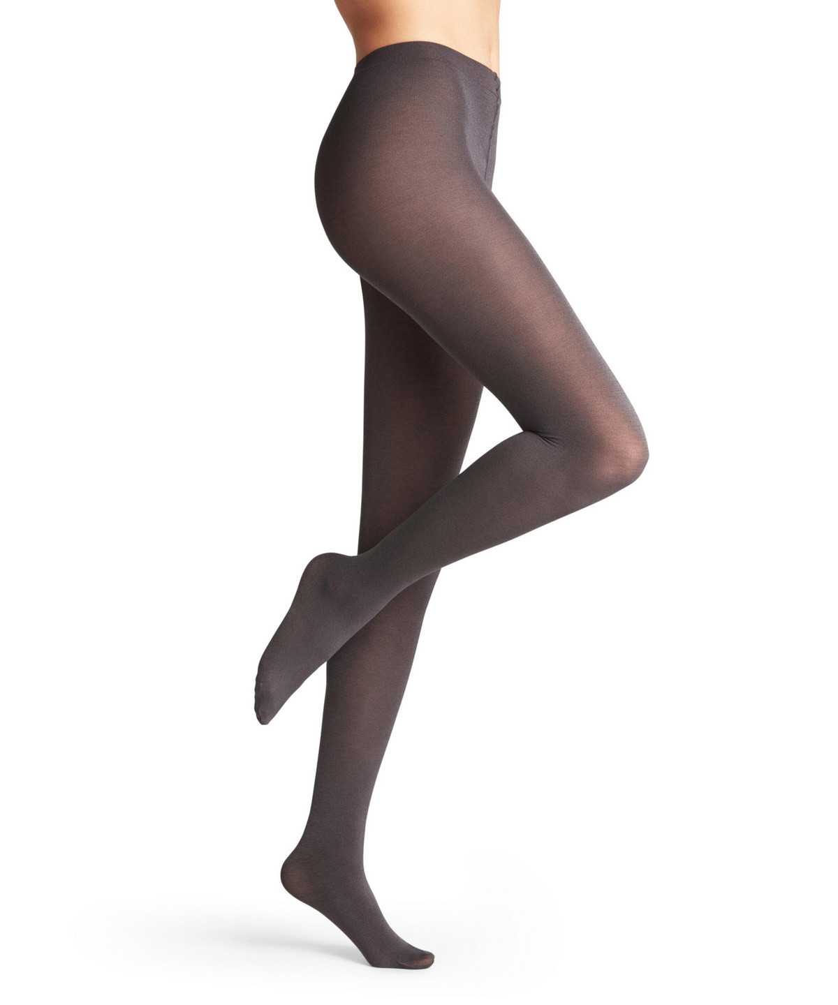 Tights Falke Cotton Touch Tights Damskie Szare | WYAODG-180