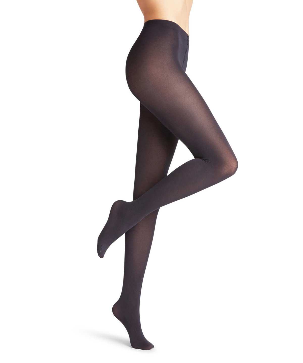 Tights Falke Cotton Touch Tights Damskie Niebieskie | YRTHCZ-621