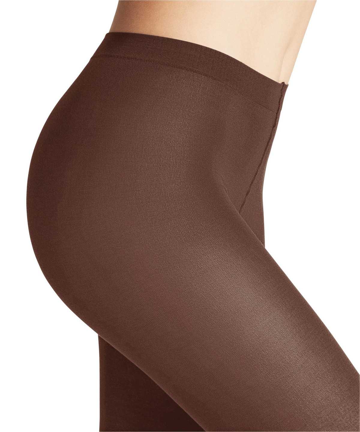 Tights Falke Cotton Touch Tights Damskie Brązowe | YAGRIO-261