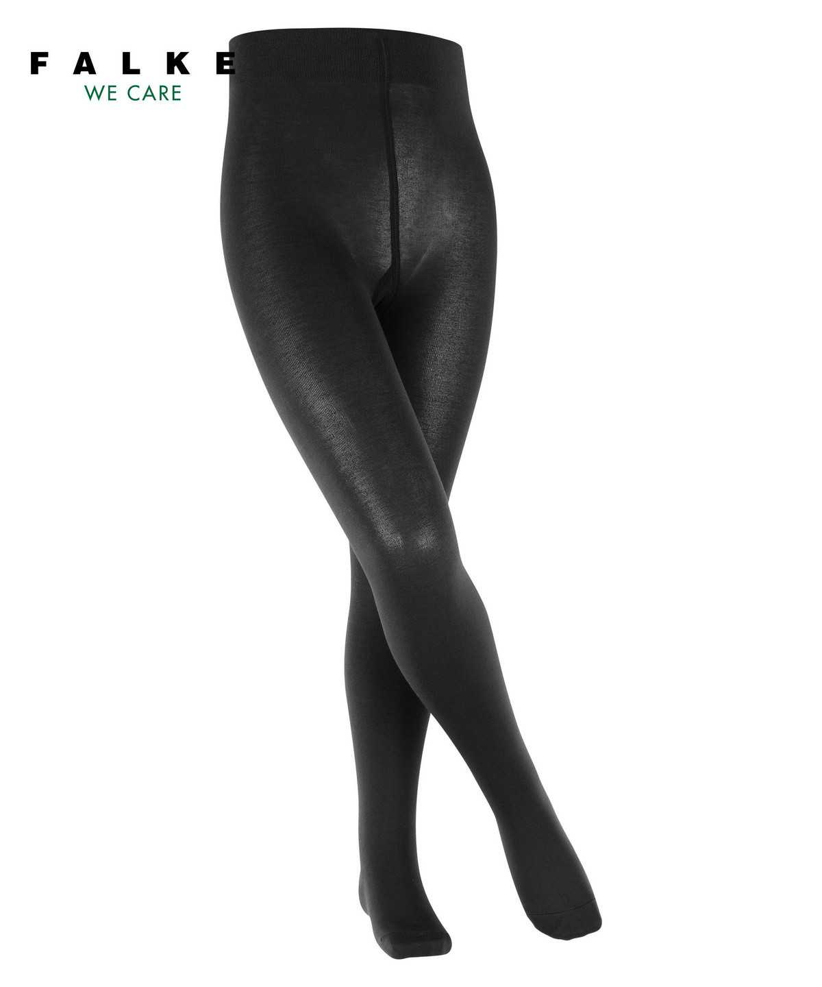 Tights Falke Cotton Touch Tights Dziecięce Czarne | JNYSIR-354