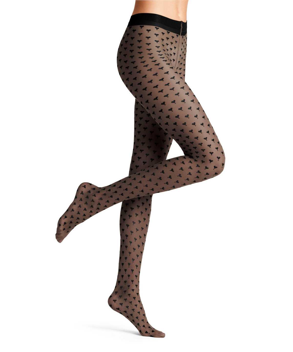 Tights Falke Darling 15 DEN Tights Damskie Czarne | WHGJVL-728