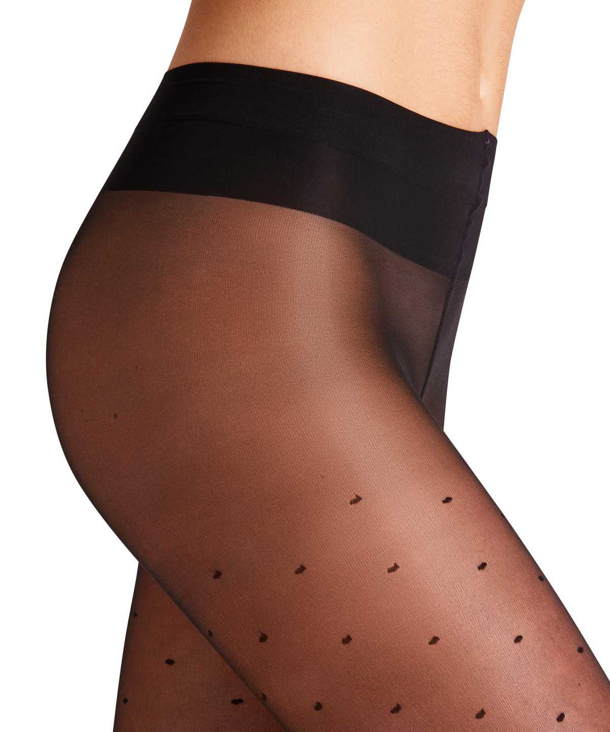 Tights Falke Dot Vitalize 20 DEN Tights Damskie Czarne | AQEZTL-580