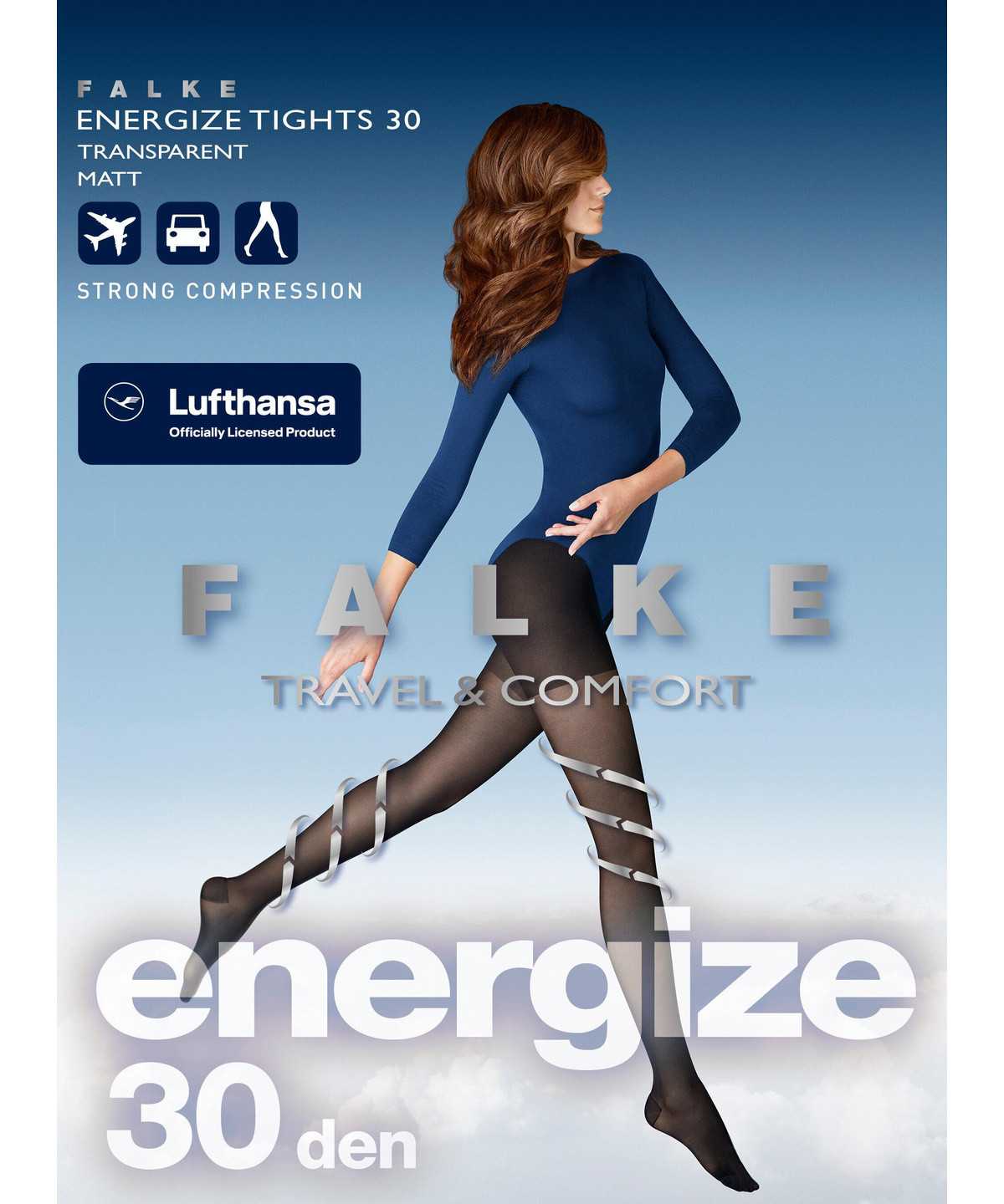 Tights Falke Energize 30 DEN Tights Damskie Niebieskie | CKMQYH-419