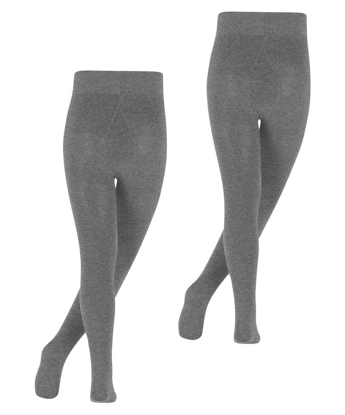 Tights Falke Family 2-Pack Tights Dziecięce Szare | NHLCMR-072