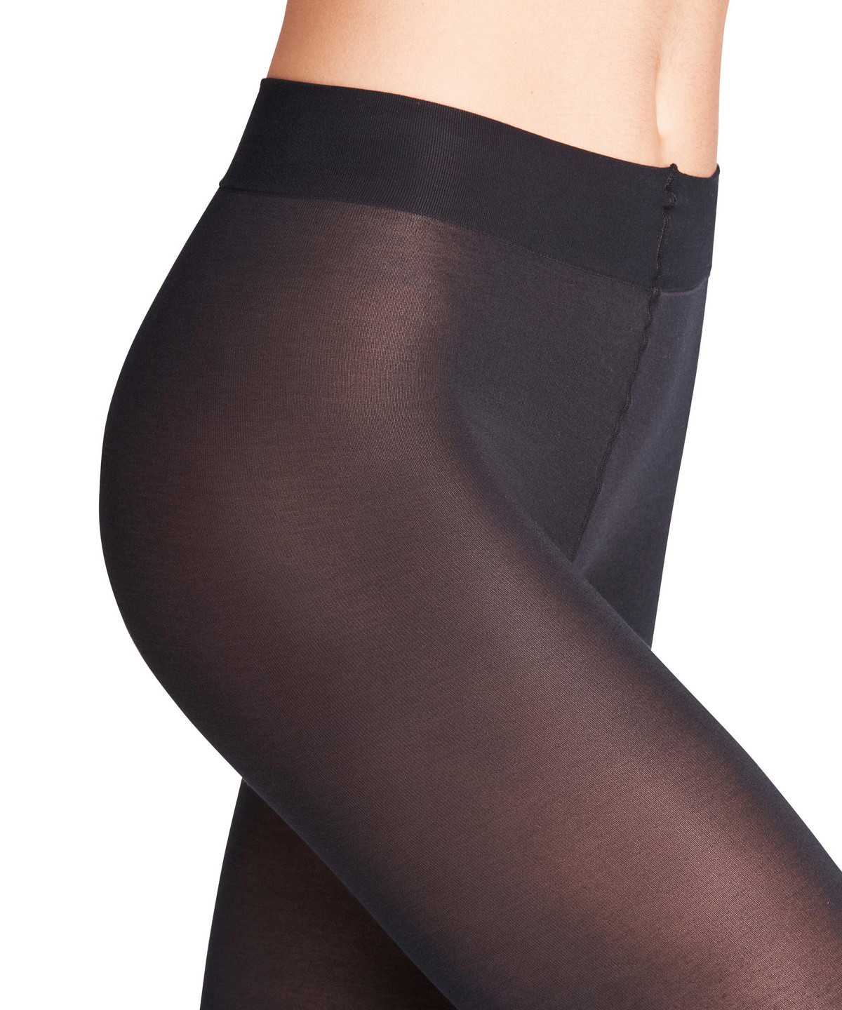 Tights Falke Fine Softness 50 DEN Tights Damskie Czarne | TAQNWV-179