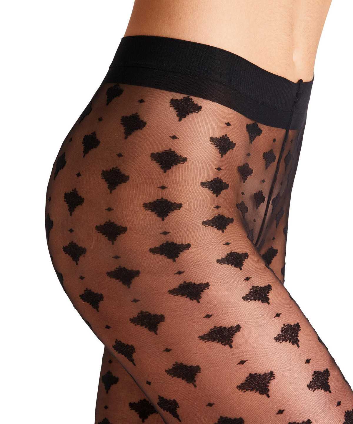 Tights Falke Hedonism 15 DEN Tights Damskie Czarne | WGCKMO-846