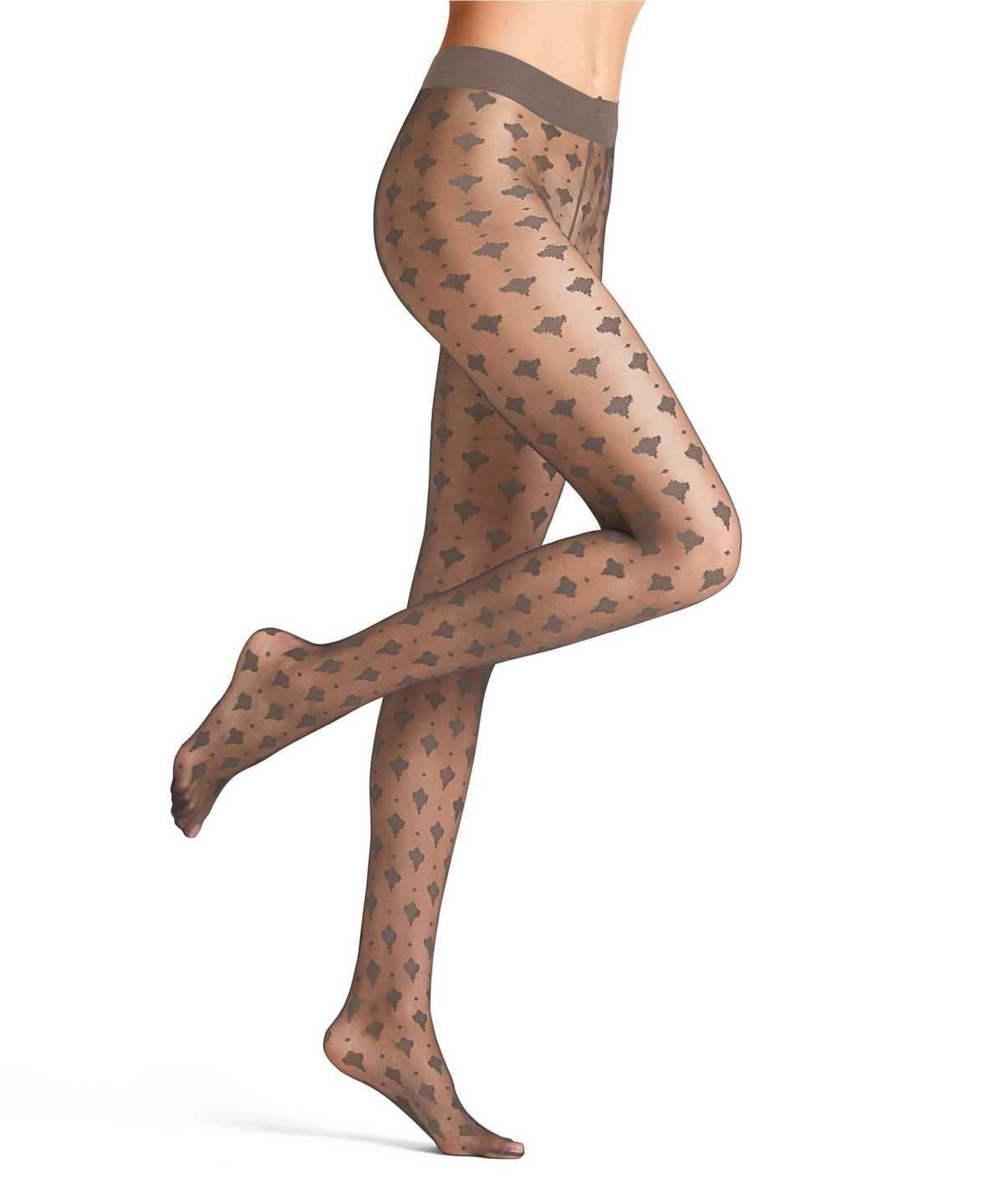 Tights Falke Hedonism 15 DEN Tights Damskie Brązowe | DQIAHE-802