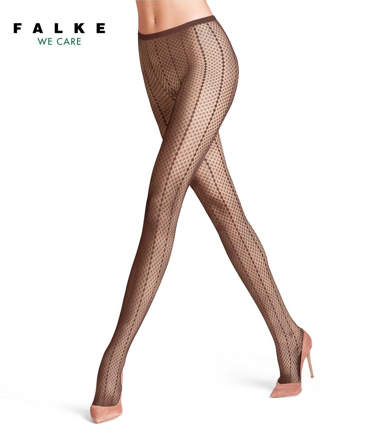 Tights Falke Lady Suit Tights Damskie Brązowe | ORZJSQ-873