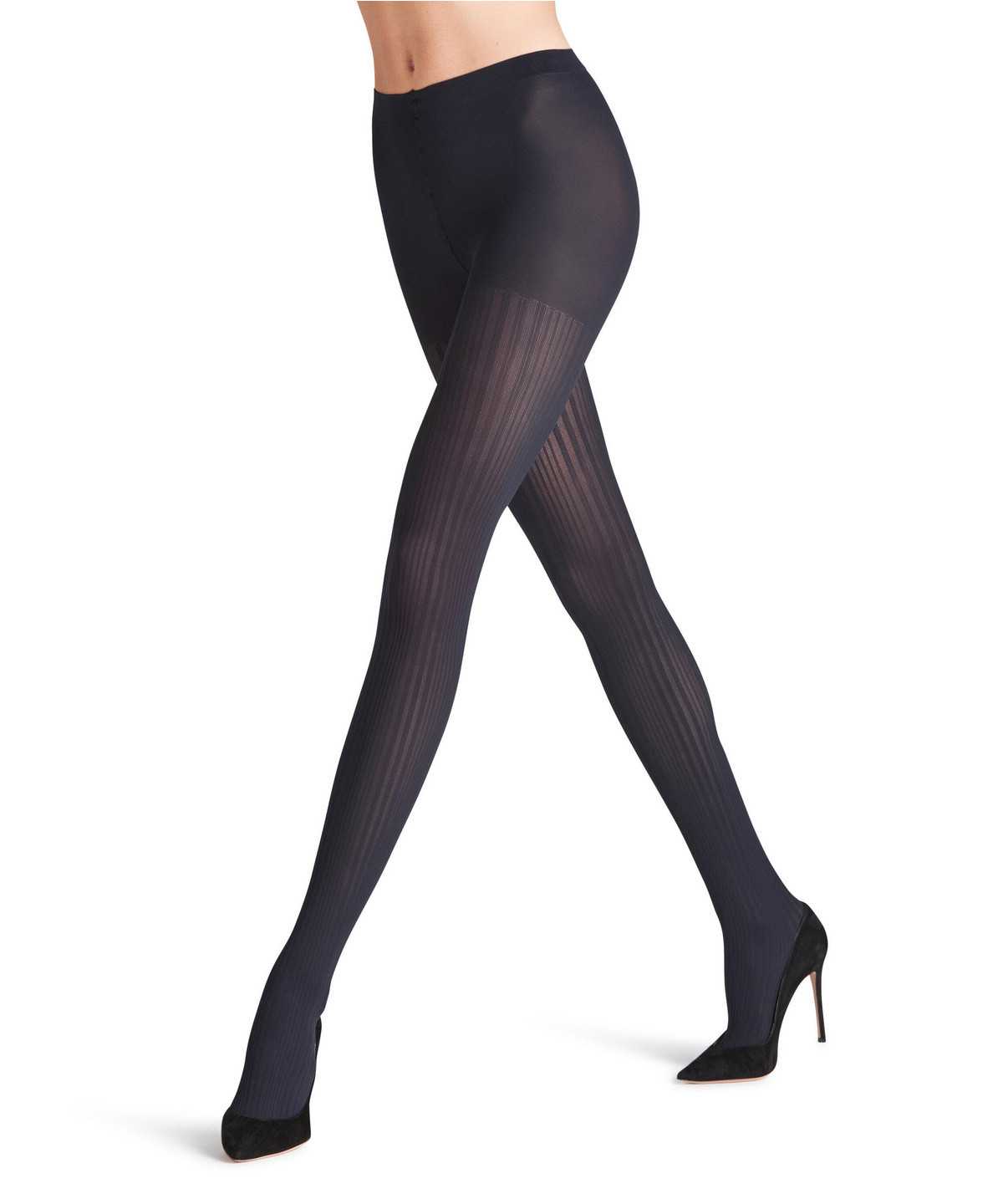 Tights Falke Prime Rib 60 DEN Tights Damskie Niebieskie | DIQPKE-508