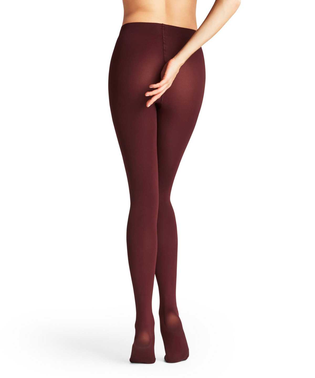 Tights Falke Pure Matt 100 DEN Tights Damskie Czerwone | JUGQCZ-908