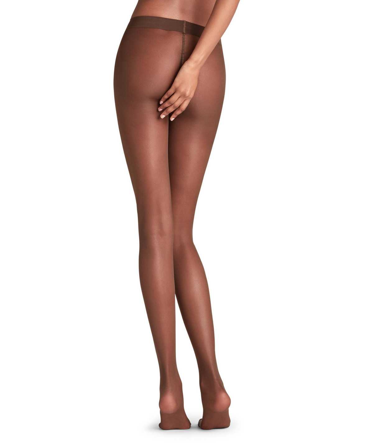 Tights Falke Pure Matt 20 DEN Tights Damskie Brązowe | FAQDUP-706