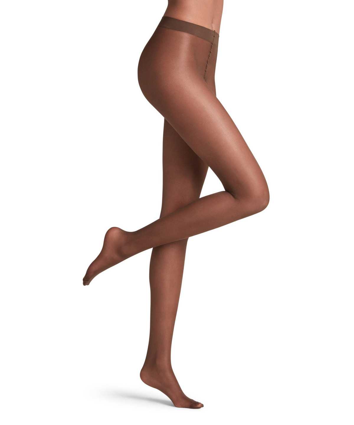 Tights Falke Pure Matt 20 DEN Tights Damskie Brązowe | FAQDUP-706