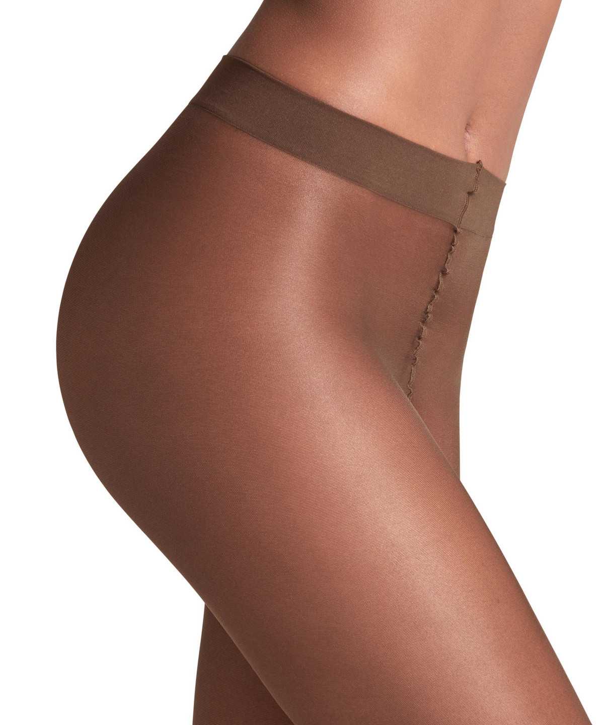 Tights Falke Pure Matt 20 DEN Tights Damskie Brązowe | FAQDUP-706