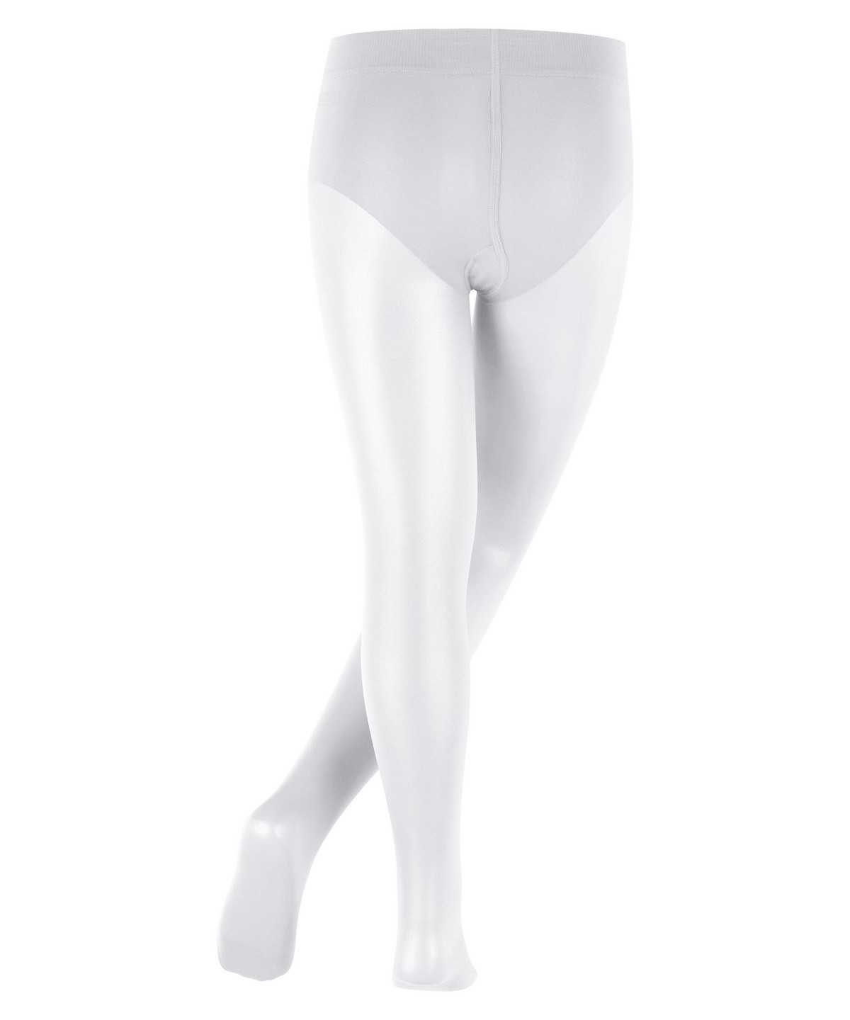 Tights Falke Pure Matt 30 DEN Tights Dziecięce Białe | BMTGYN-017