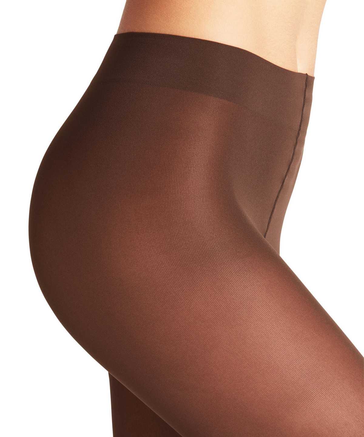 Tights Falke Pure Matt 50 DEN Tights Damskie Brązowe | EWKZGD-630