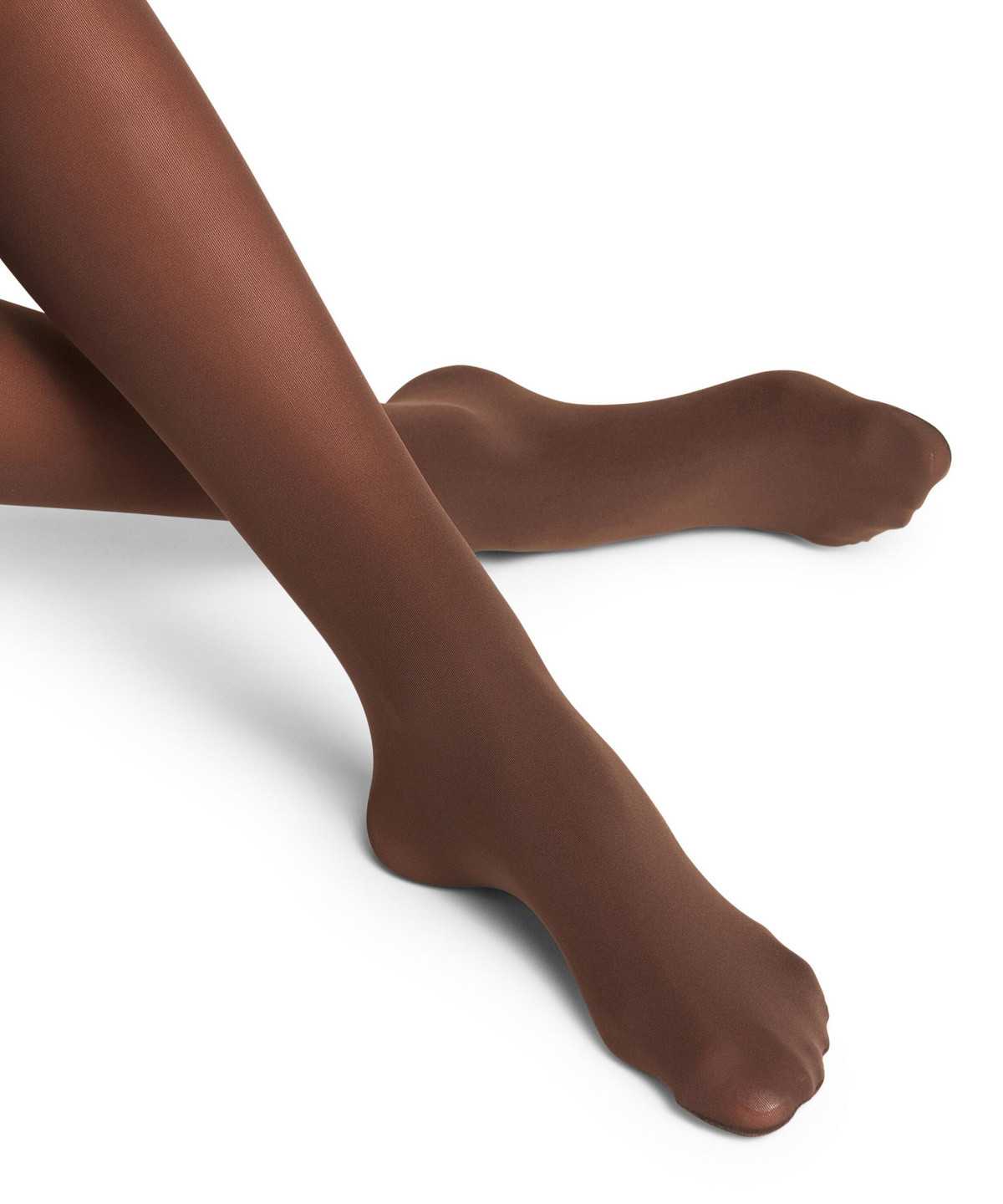 Tights Falke Pure Matt 50 DEN Tights Damskie Brązowe | EWKZGD-630