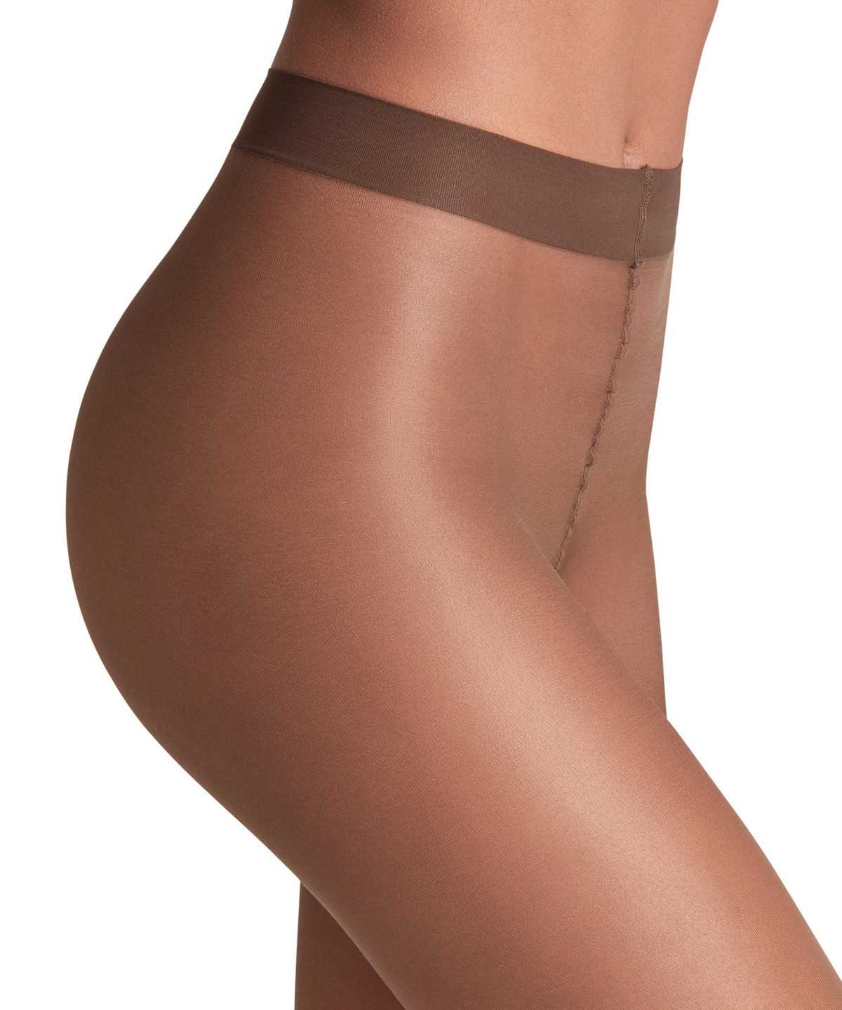 Tights Falke Seidenglatt 15 DEN Tights Damskie Brązowe | XYFPNE-830