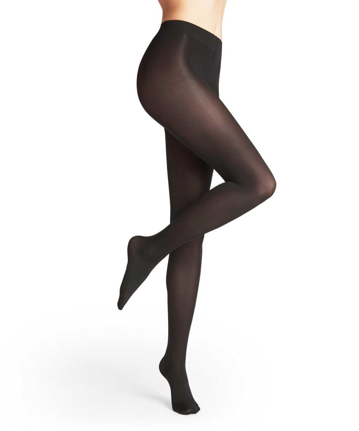 Tights Falke Seidenglatt 40 DEN Tights Damskie Czarne | GAMPNK-639