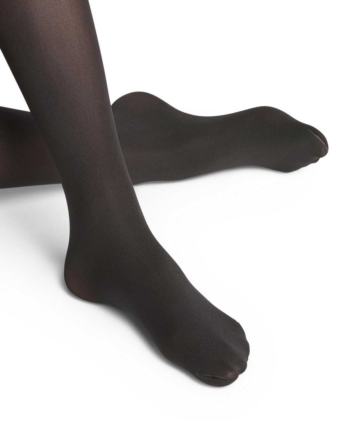 Tights Falke Seidenglatt 40 DEN Tights Damskie Czarne | GAMPNK-639