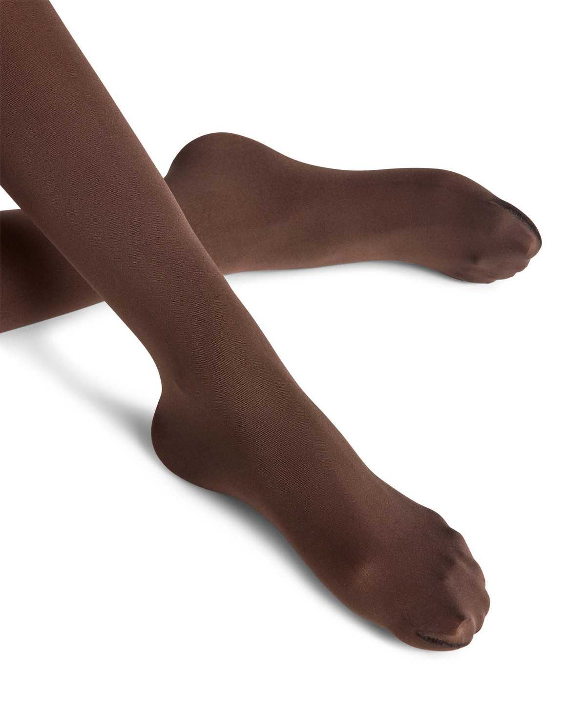 Tights Falke Seidenglatt 40 DEN Tights Damskie Brązowe | RVFJQS-708