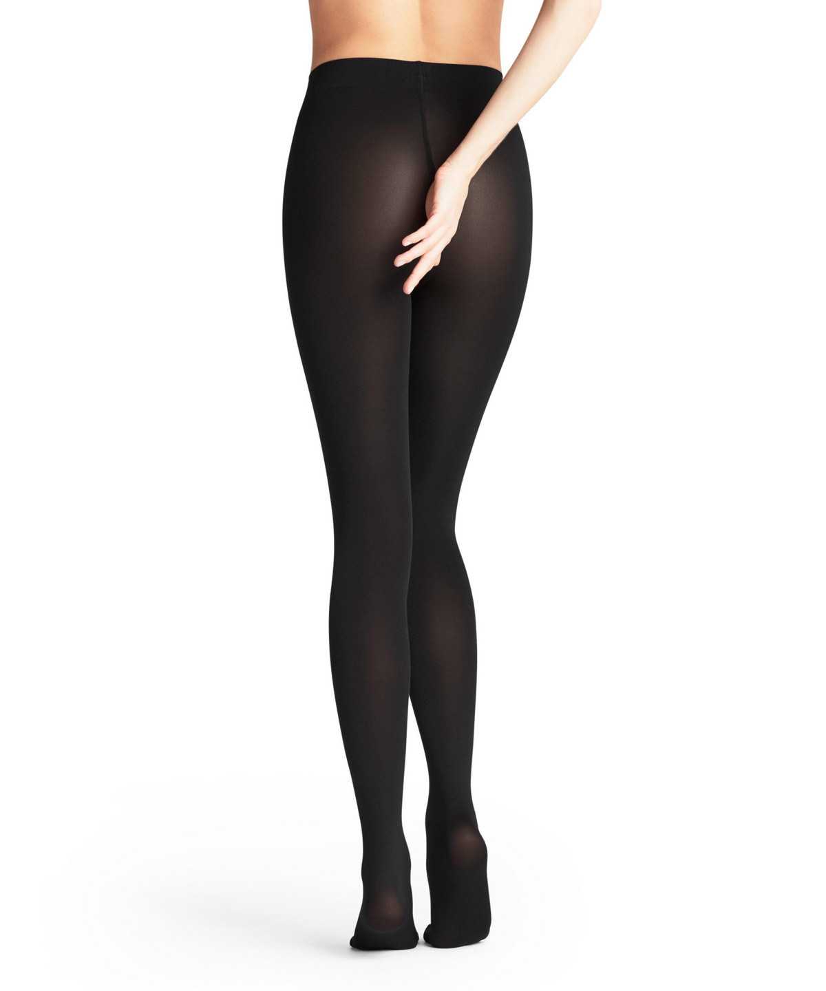 Tights Falke Seidenglatt 80 DEN Tights Damskie Czarne | SNLVDK-542