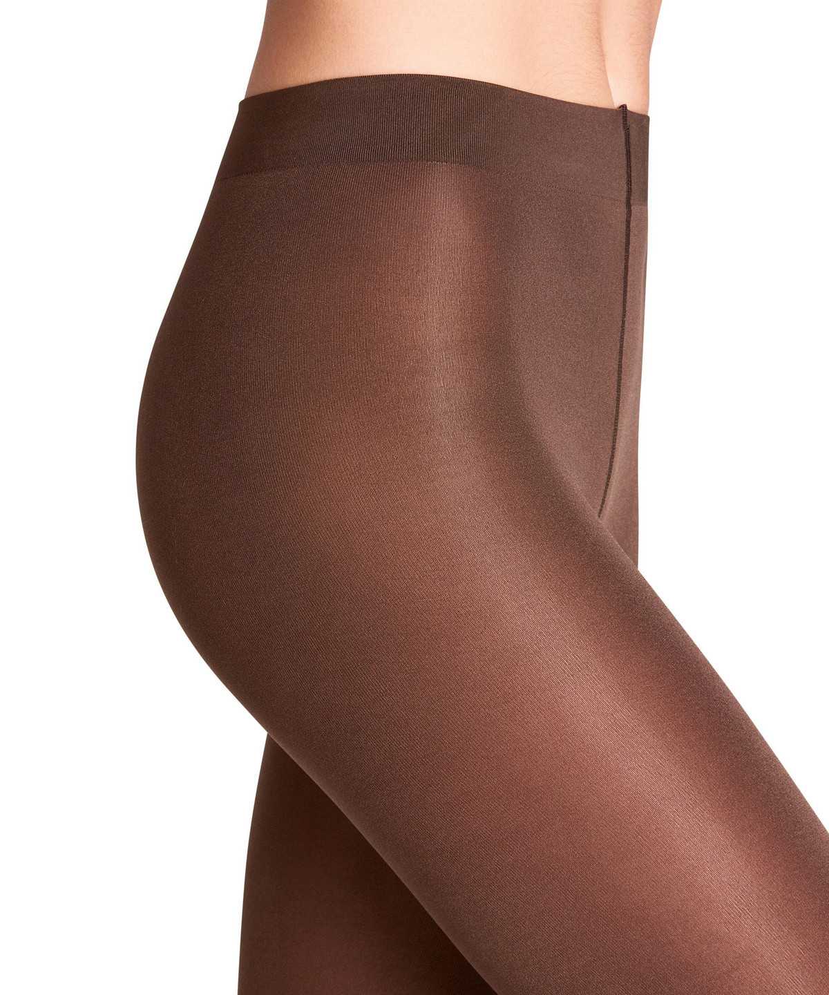 Tights Falke Seidenglatt 80 DEN Tights Damskie Brązowe | ZLSXNM-659