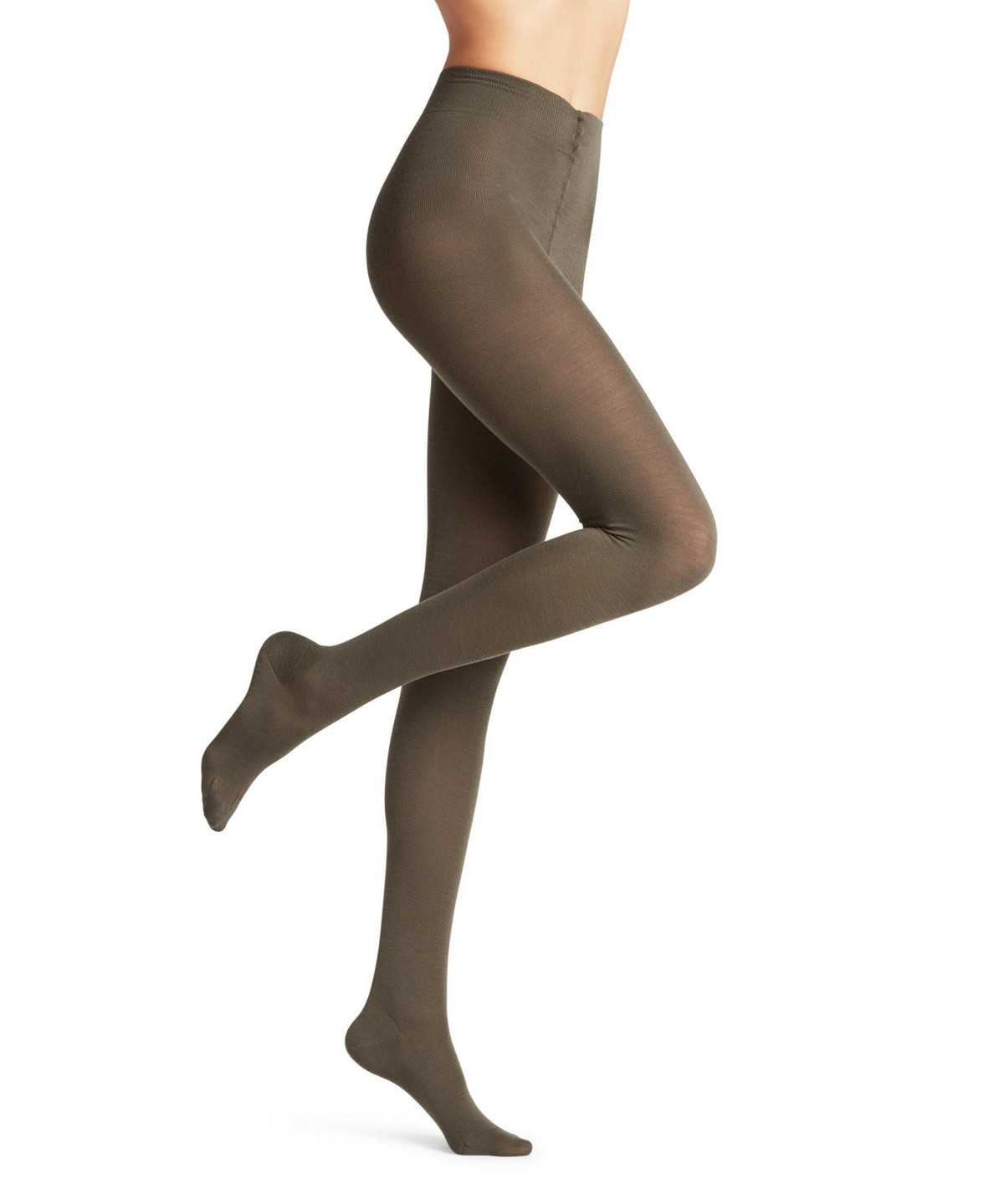 Tights Falke Softmerino Tights Damskie Zielone | BCTWHO-309