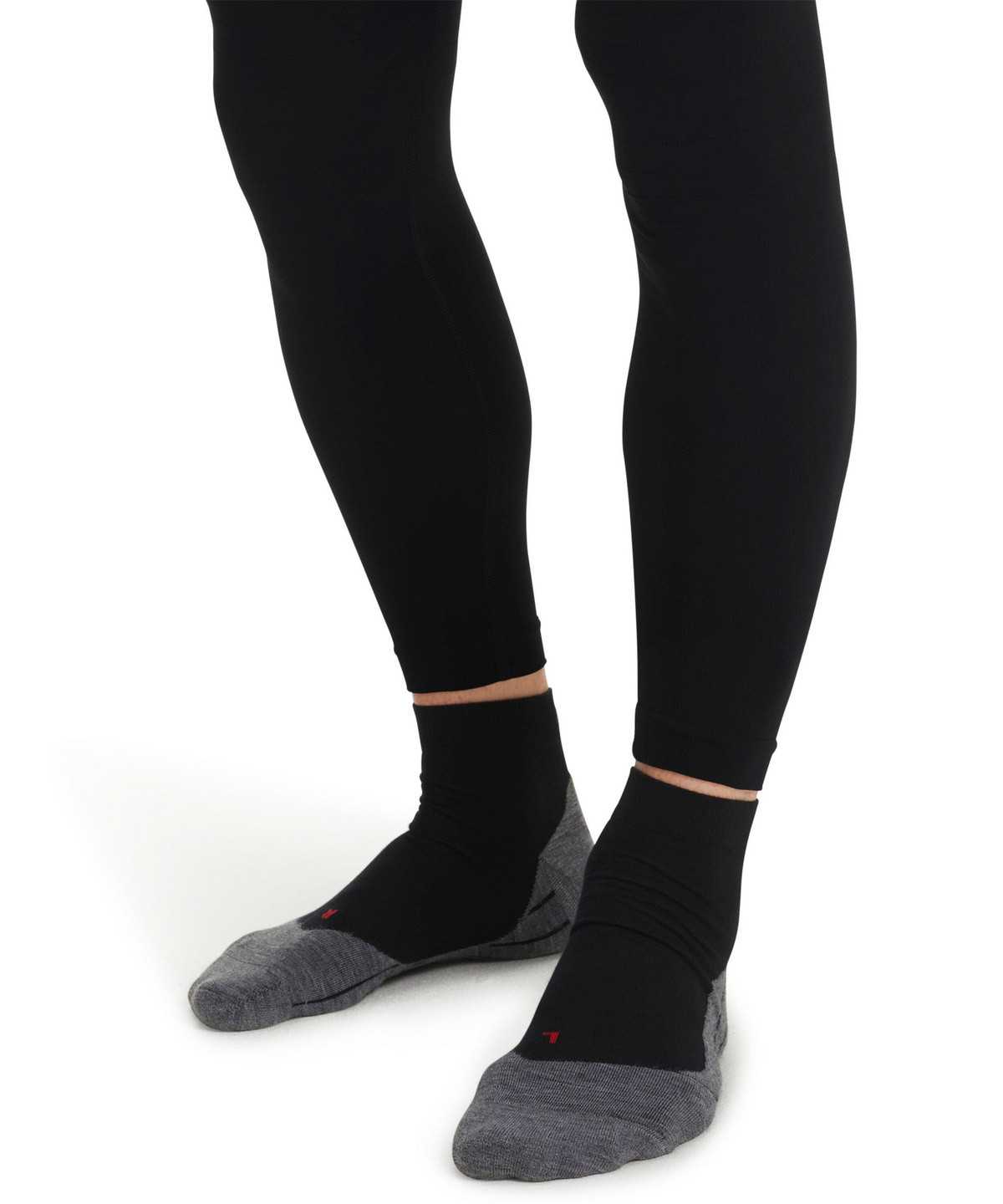 Tights Falke Tights Warm Męskie Czarne | KQUYPD-108