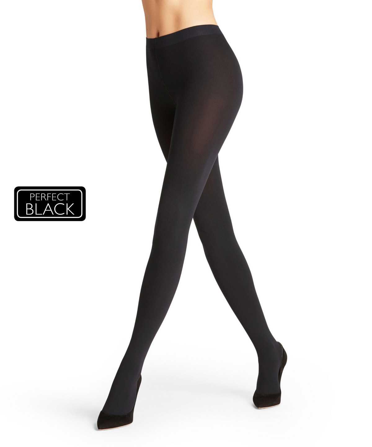 Tights Falke Warm Deluxe 80 DEN Tights Damskie Czarne | YDHTEG-124